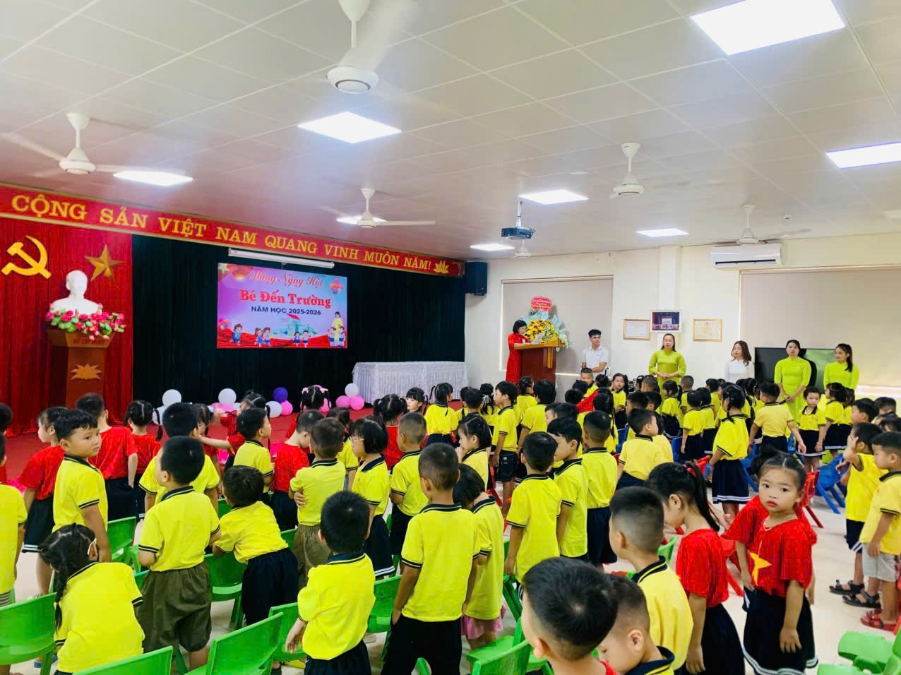 LỄ KHAI GIẢNG NĂM HỌC MỚI 2025-2026  TRƯỜNG MẦM NON BÌNH MINH I